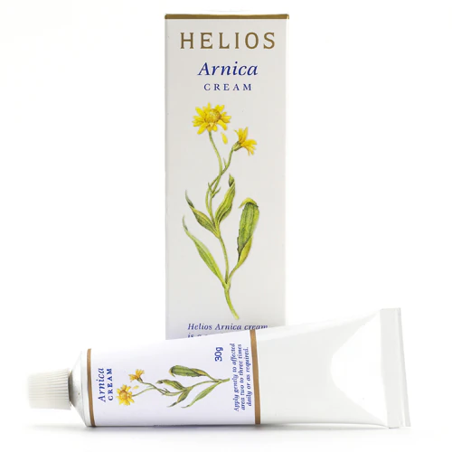 Helios Arnica Cream 30g tube and carton